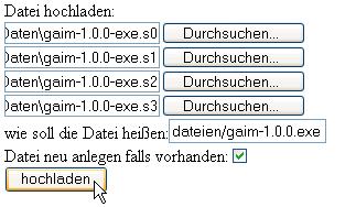 Upload gr�sser 2MB