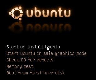 Start or install Ubuntu
