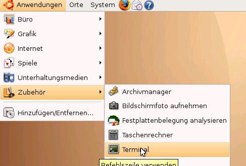 Anwendungen zubeh�r terminal