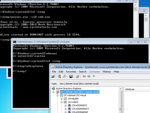How to Run CMD/Program under SYSTEM (LocalSystem) in Windows?