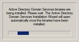 Preview Domain Controller Installation Server 2008R2