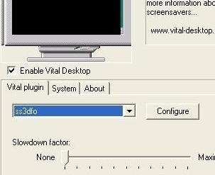 Preview Bildschirmschoner als Desktophintergrund