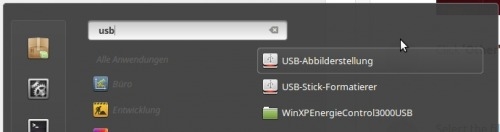 Preview bootfähiger Live-USB Stick mit Ubuntu