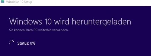 Preview Windows 10 - Download Installations DVD oder USB Boot