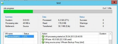 Preview Veeam Backup optimieren