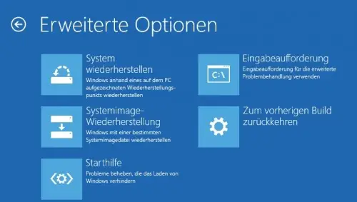 Preview Upgrade auf Windows 10 endet in Bootloop - Bootschleife