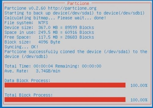 Preview mit Hilfe kostenloser Tools eine große Festplatte auf eine kleinere klonen