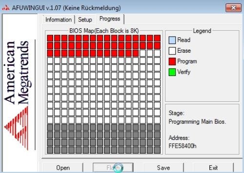 Preview PC bootet nicht mehr nach BIOS update 