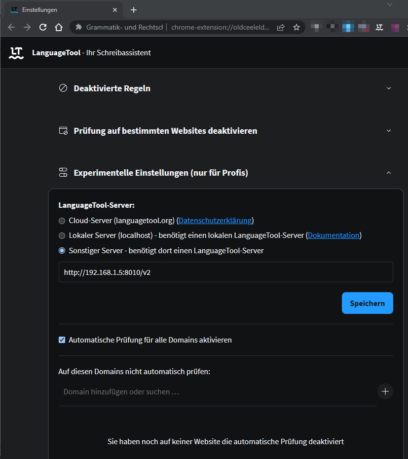 Rechtschreibpr fung LanguageTool Server In Docker Betreiben